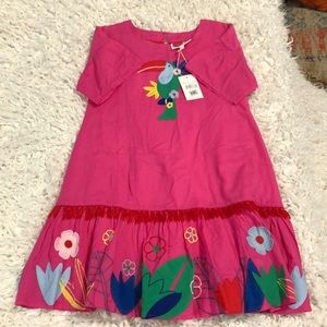 NWT mini Boden Dress size 7-8